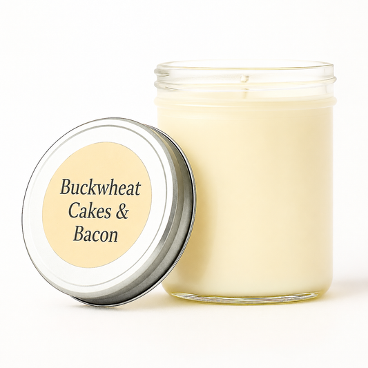 Buckwheat Cakes & Bacon 8 oz soy candle