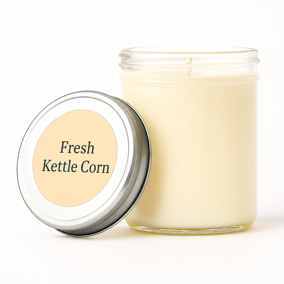 Fresh Kettle Corn 8 oz soy candle