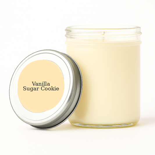 Vanilla Sugar Cookie 8 oz soy candle